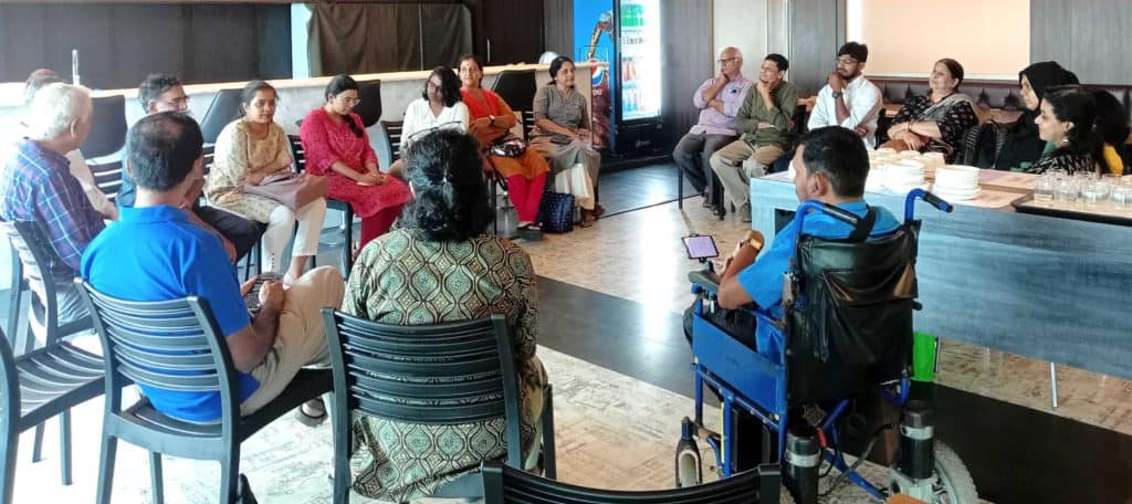 Chennai Civic Change Round Table - group meeting