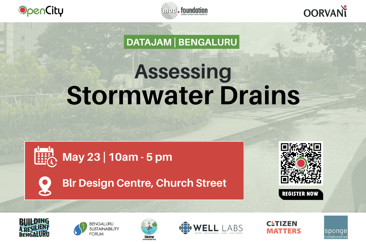 Citizen’s audit data driven solutions for Bengaluru’s storm water drains
